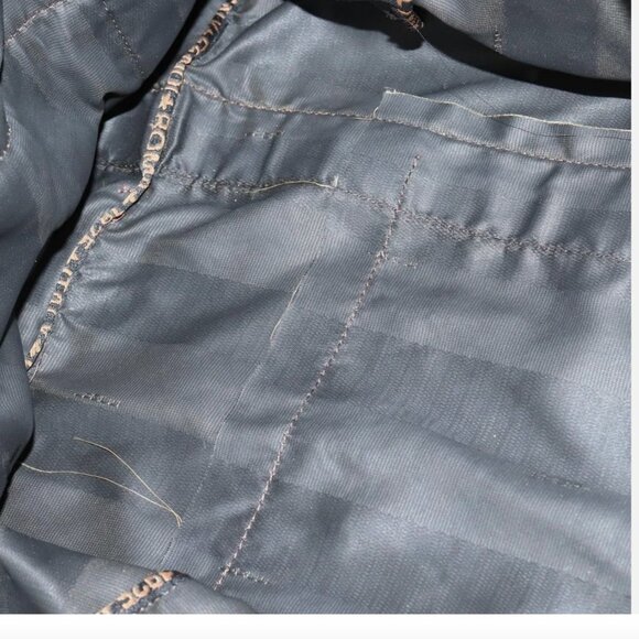 FENDI Pecan Canvas Boston Bag Black Brown - Picture 15 of 15